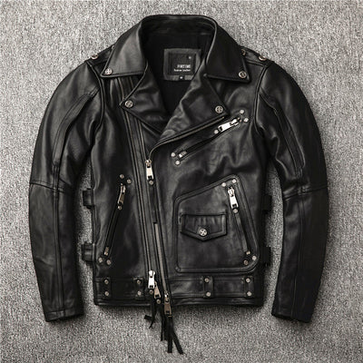 CHAQUETA DE CUERO Traff BRAWTA DECO