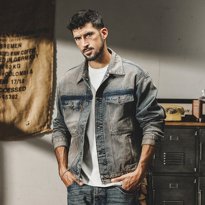 CAMISA DE DENIM SUELTA Traff