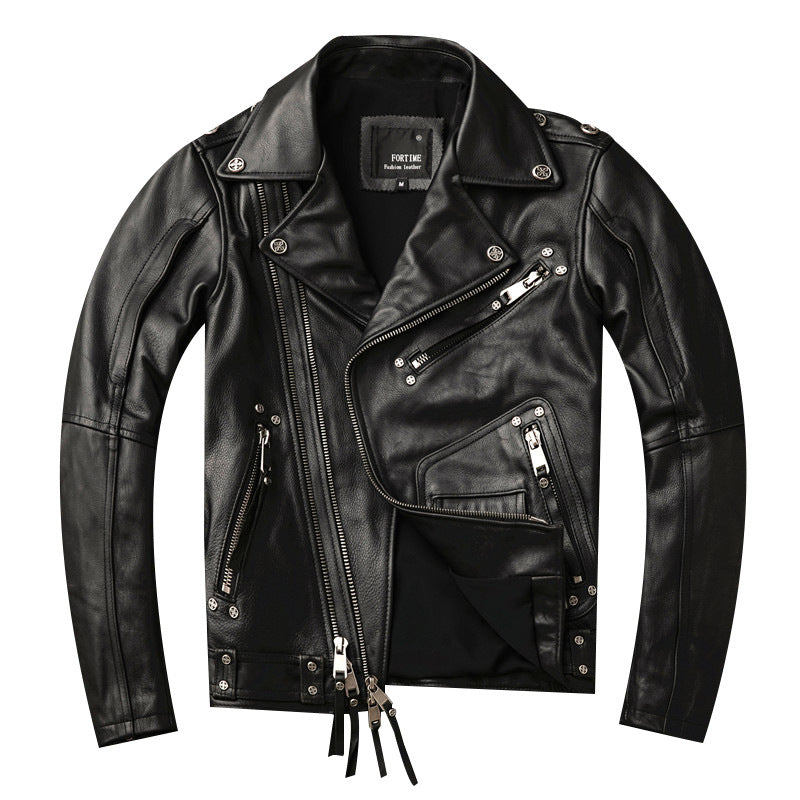 CHAQUETA DE CUERO Traff BRAWTA DECO
