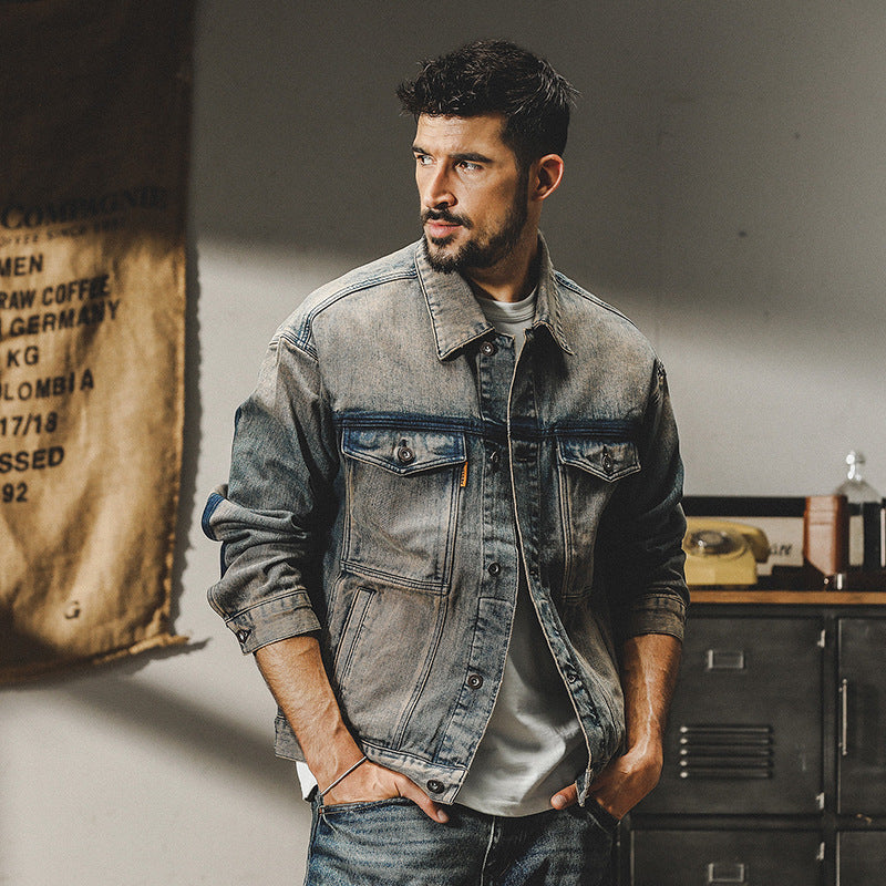 CAMISA DE DENIM SUELTA Traff