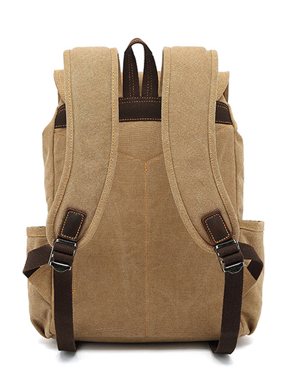 Bolsa de Viaje de Aire Libre Diaria Mochila de Lona