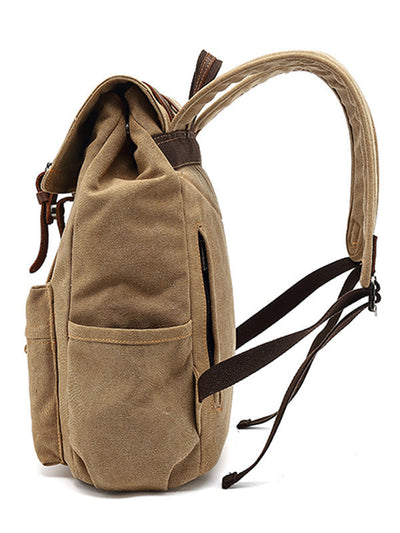 Bolsa de Viaje de Aire Libre Diaria Mochila de Lona