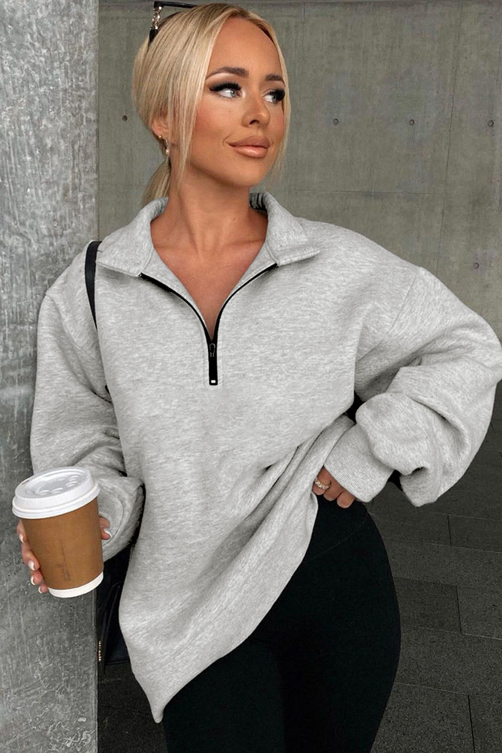 SUDADERA Traff SOL CON CREMALLERA