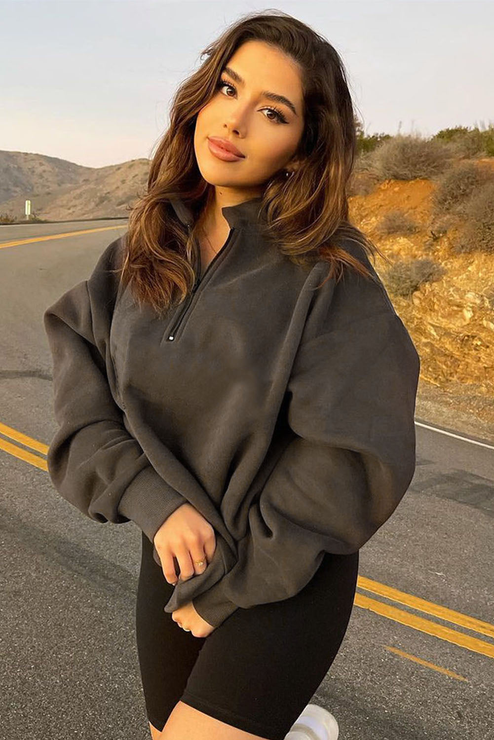 SUDADERA Traff SOL CON CREMALLERA