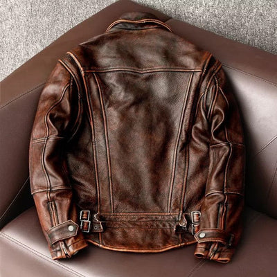 CHAQUETA DE CUERO Traff BRAWTA