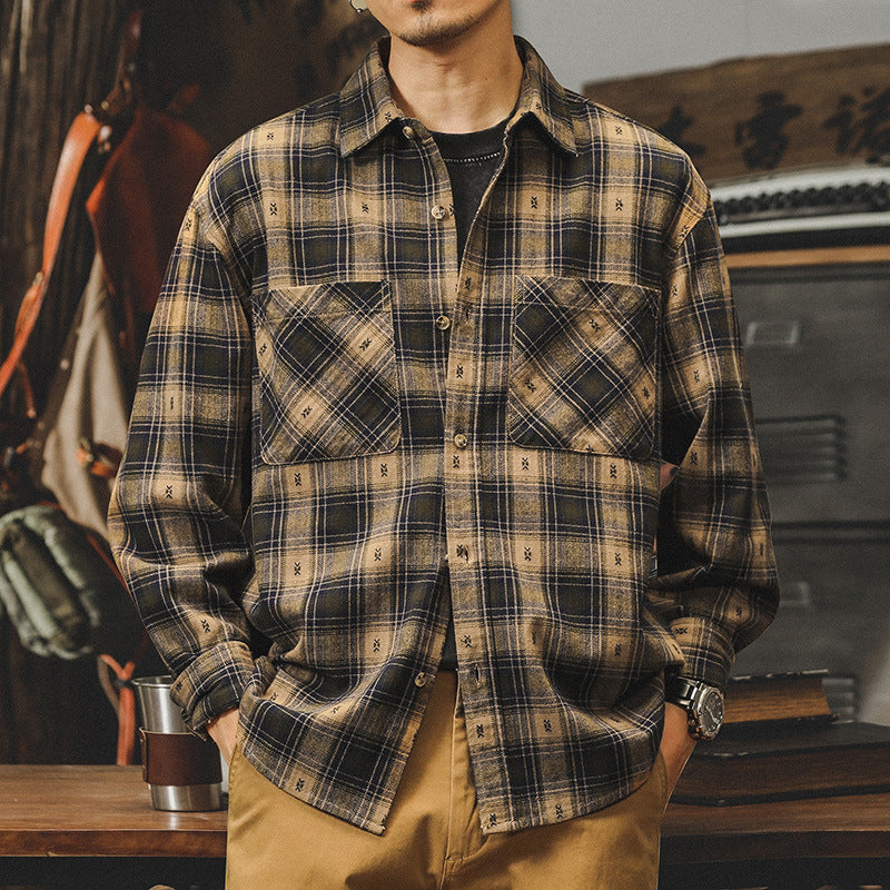 Camisa Traff Lumber Stone