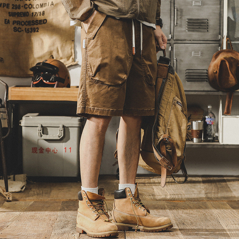 Traff Pantalones Cortos Utility Flex Desierto