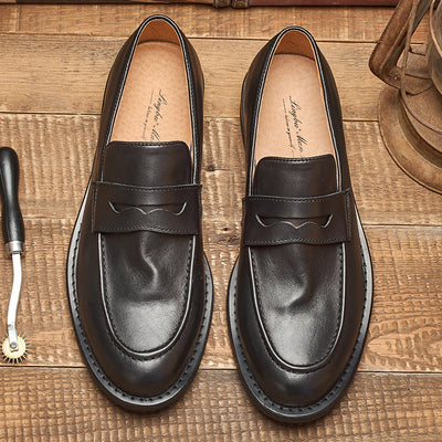 Traff RETRO CLÁSICO MOCASÍN DE CUERO