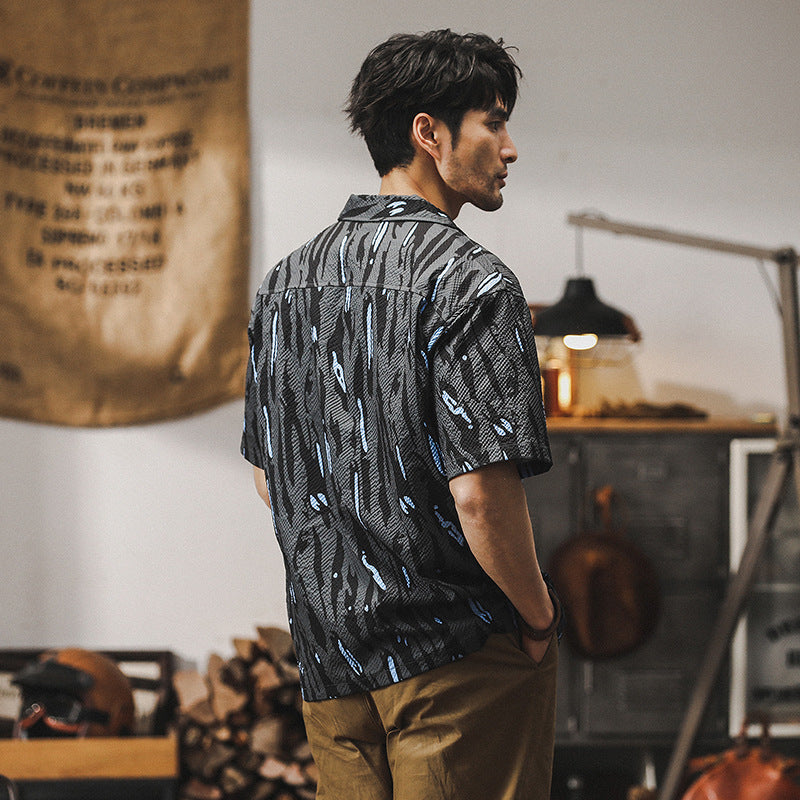 Traff Camisa Midnight Drizzle