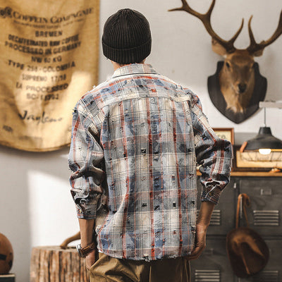 Traff Camisa de Cuadros de Otoño Highland