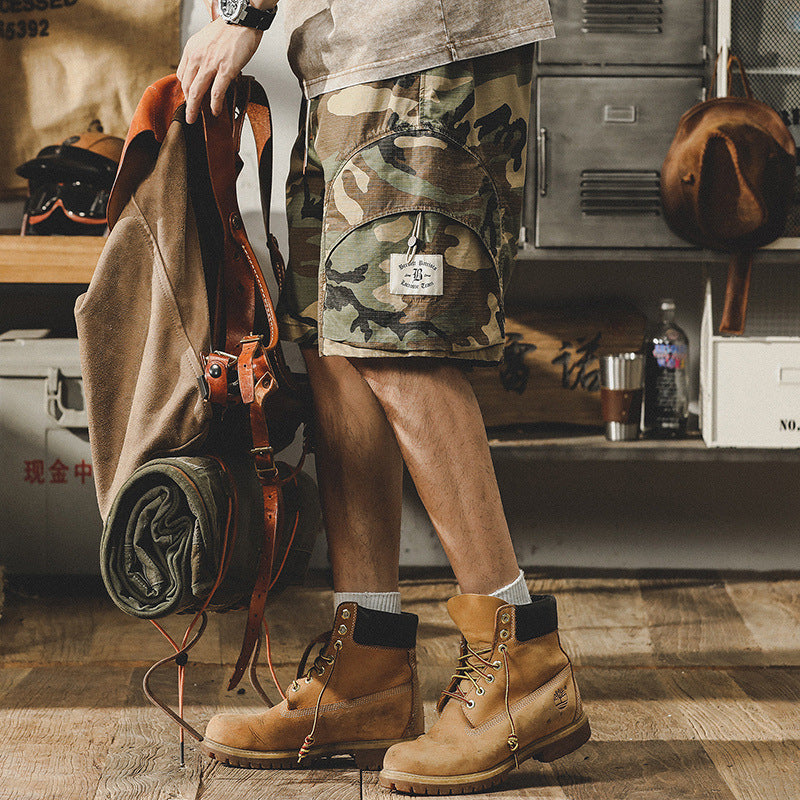 Traff Urban Camo Badge Short