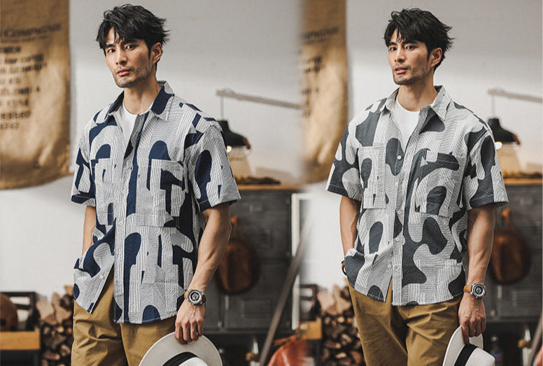 Camisa Traff Shadow Grid
