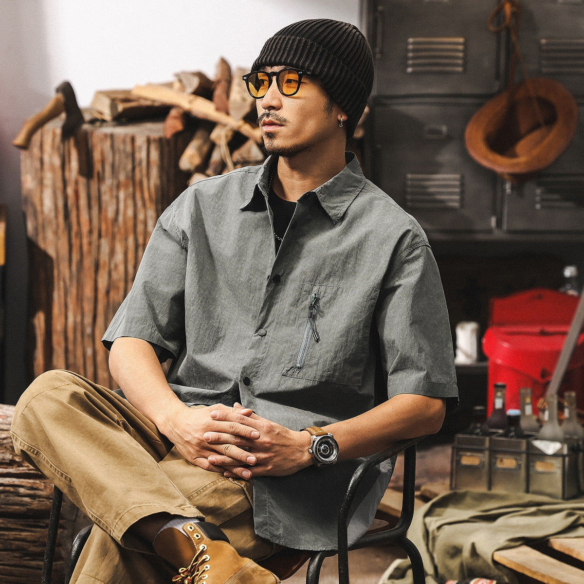 Camisa Traff Urban Patch Spirit