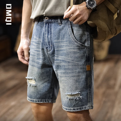 Short de Denim Traff Street Fray