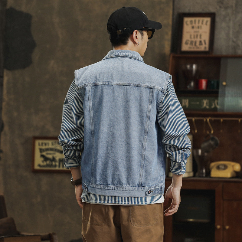 CHALECO DE DENIM Traff