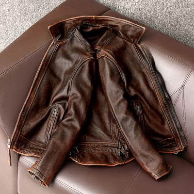 CHAQUETA DE CUERO Traff BRAWTA