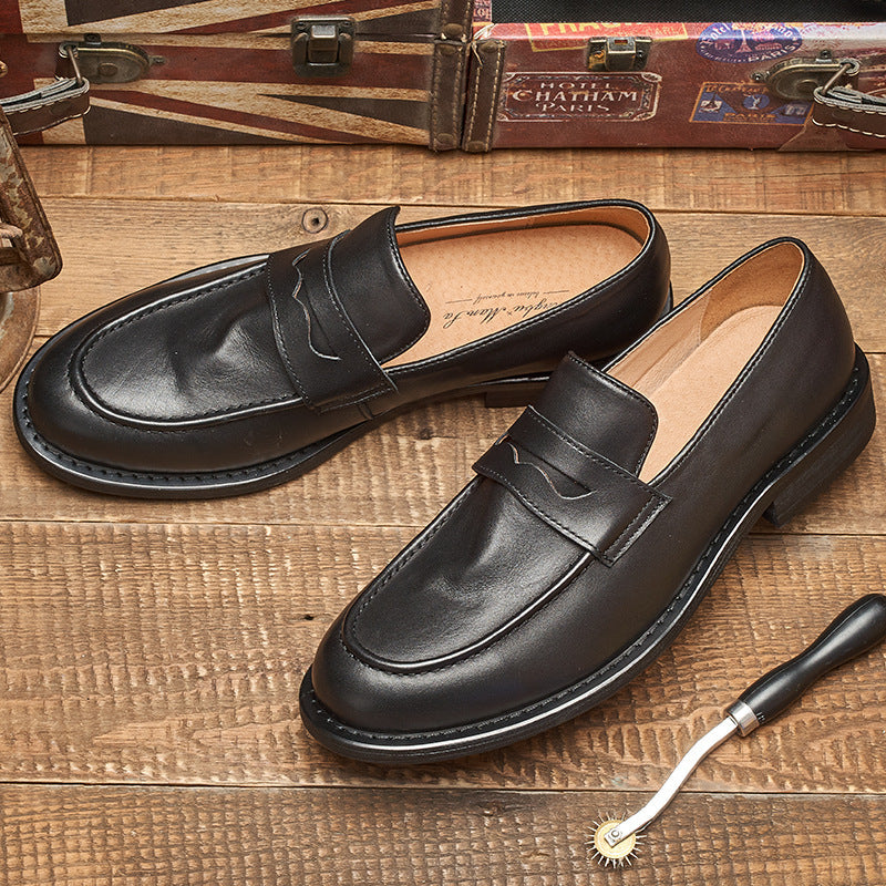 Traff RETRO CLÁSICO MOCASÍN DE CUERO