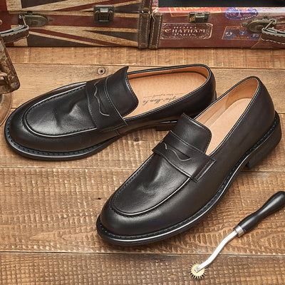 Traff RETRO CLÁSICO MOCASÍN DE CUERO
