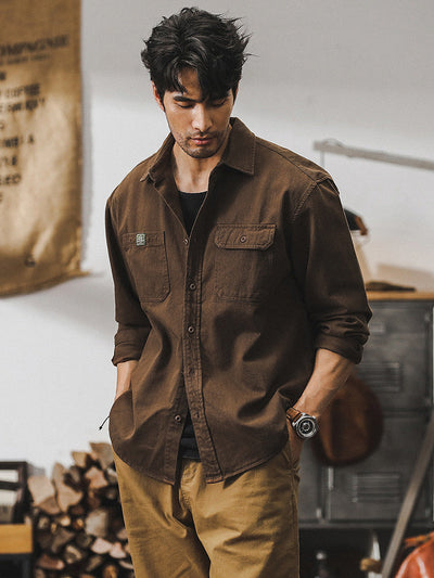 Traff Camisa de Barro Pálido