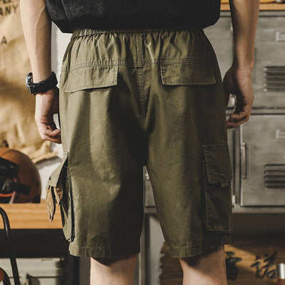 Traff Pantalones Cortos Tácticos de Oliva Comfort