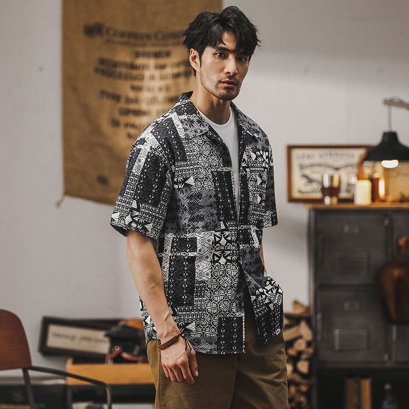 Traff Camisa Fusión Étnica