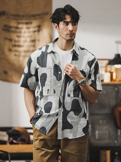 Camisa Traff Shadow Grid