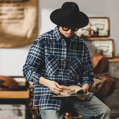 Traff Camisa Retro Grid Spirit