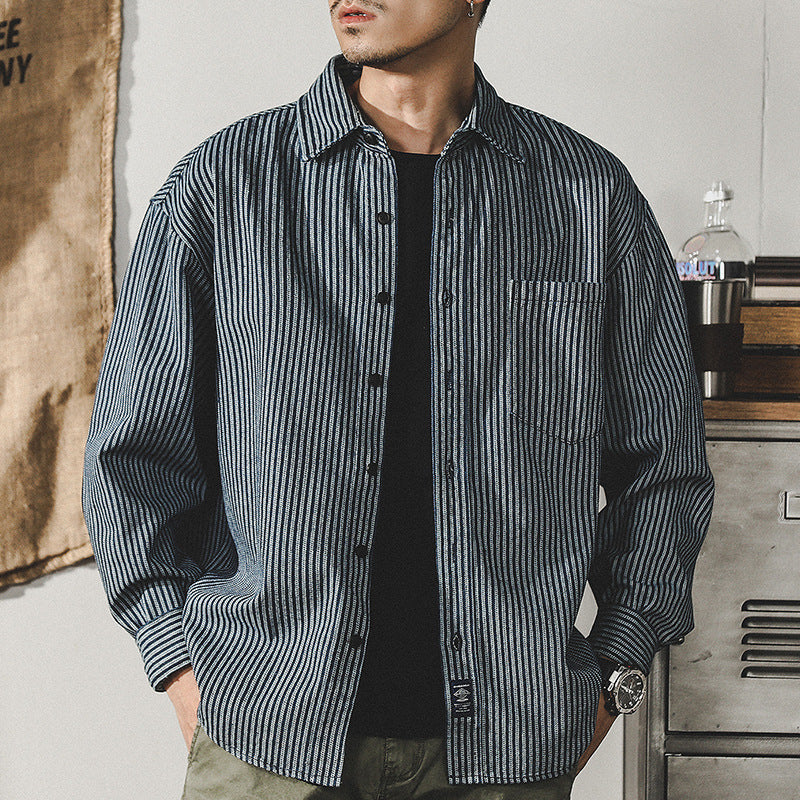 Traff Skyline Stripes Camisa