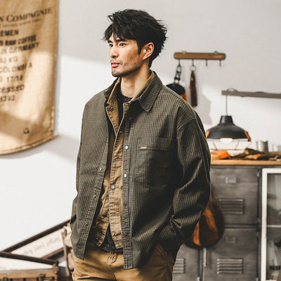 Camisa Traff Canyon Grid
