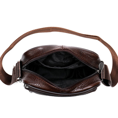 Traff Bolsa de Hombro de Piel de Vaca