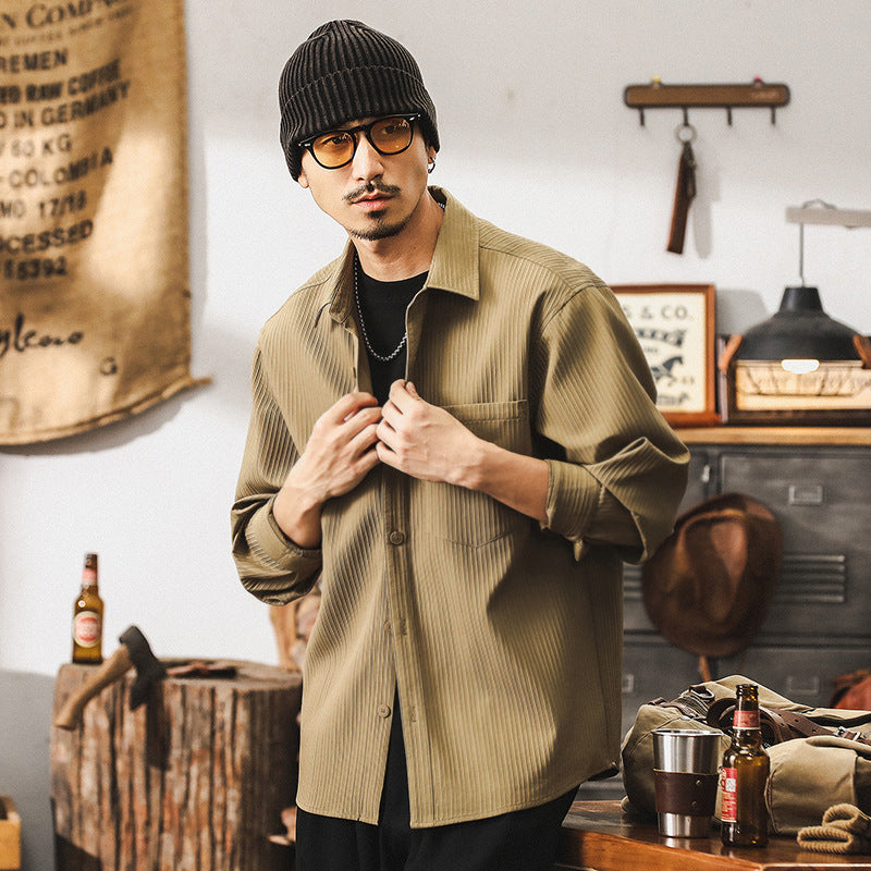 Traff Olive Supply Camisa