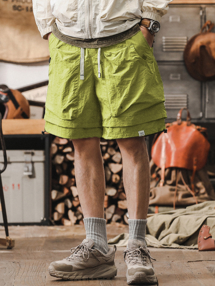 Pantalones Cortos Traff Verde Moni