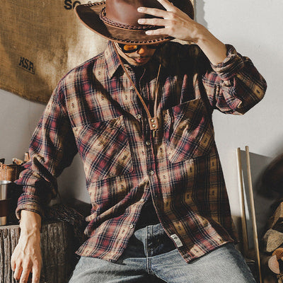 Camisa Traff Lumber Stone