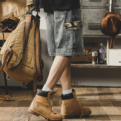 Traff Shadow Cargo Denim Short