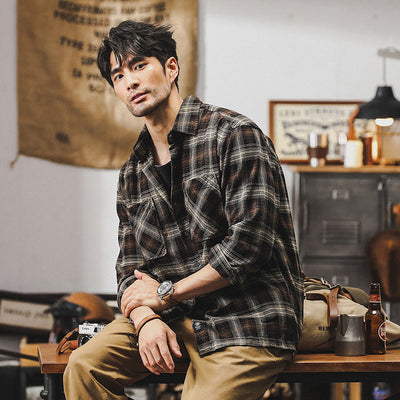 Camisa Traff Checkpoint Grid