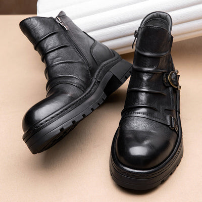 BOTAS DE MOTO RETRO HARLEY Traff