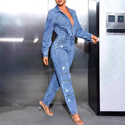 Traff VOVA DENIM OVERALL