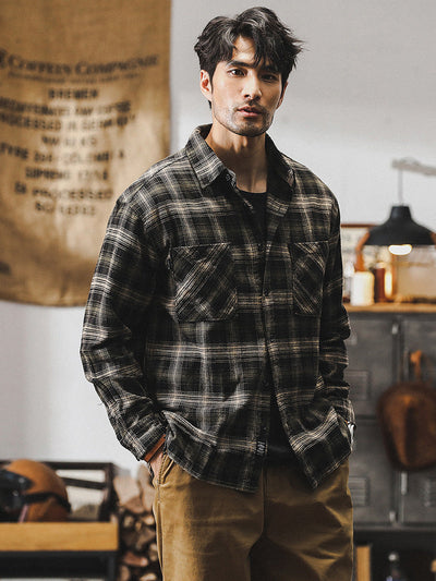 Camisa Traff Checkpoint Grid