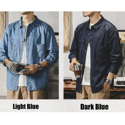 CAMISA DE DENIM Traff NORM