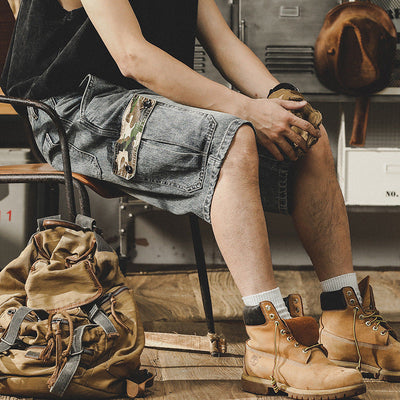 Traff Shadow Cargo Denim Short
