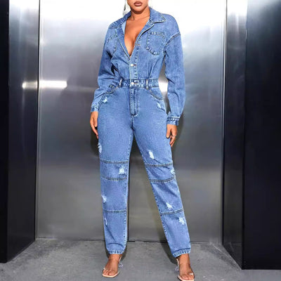 Traff VOVA DENIM OVERALL