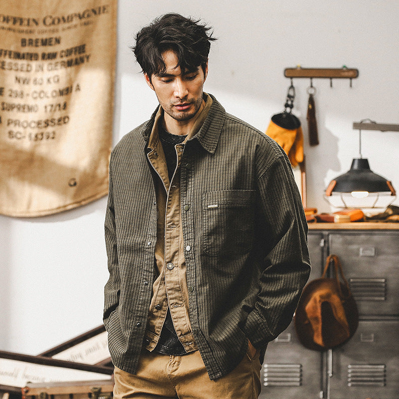 Camisa Traff Canyon Grid