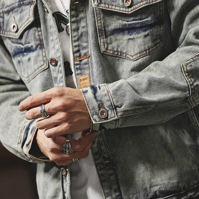 CHAQUETA DE JEAN Traff DEXTA