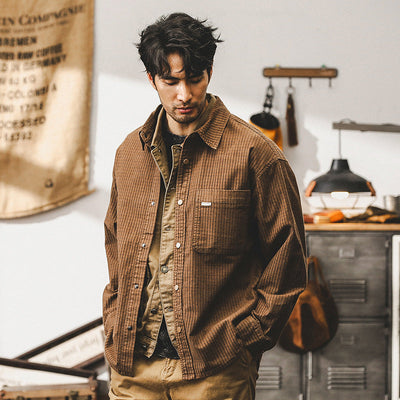 Camisa Traff Canyon Grid