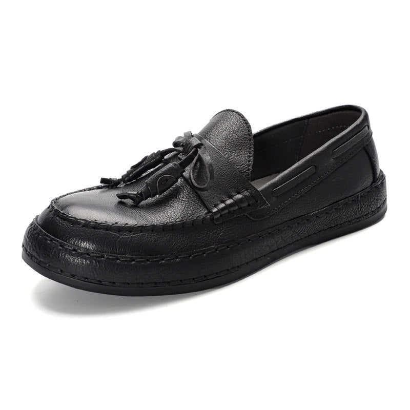 MOKASEN DE CUERO RETRO Traff