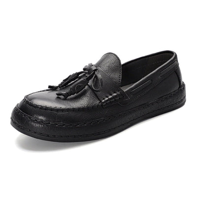 MOKASEN DE CUERO RETRO Traff