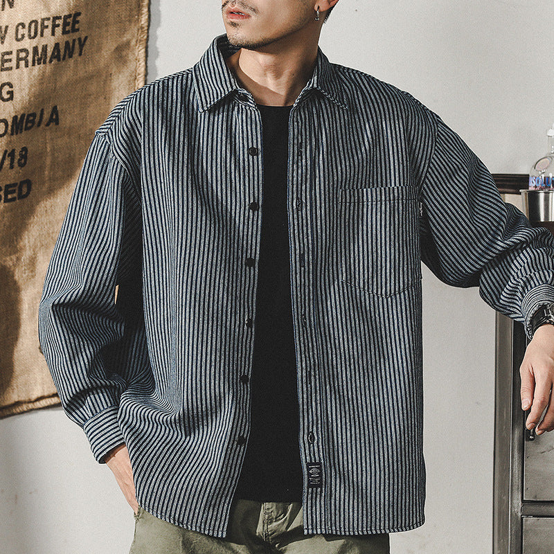 Traff Skyline Stripes Camisa