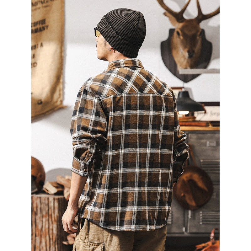 Camisa Traff Cuadro Negro