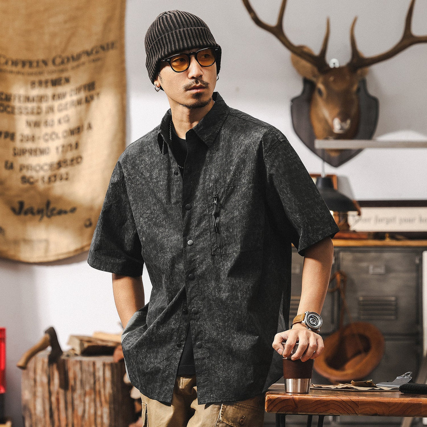 Camisa Traff Urban Patch Spirit
