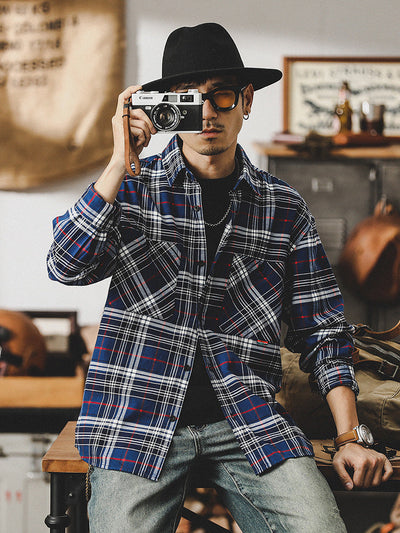 Traff Camisa Retro Grid Spirit